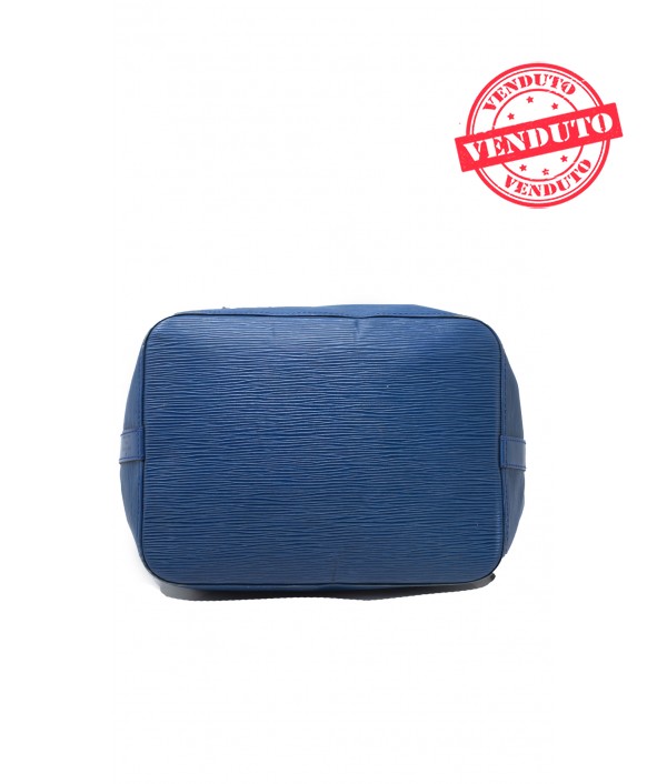 Borsa a secchiello Louis Vuitton NéoNoé MM Limited Edition in tela damier  azzurra - Seconda mano / Occasione – Vintega