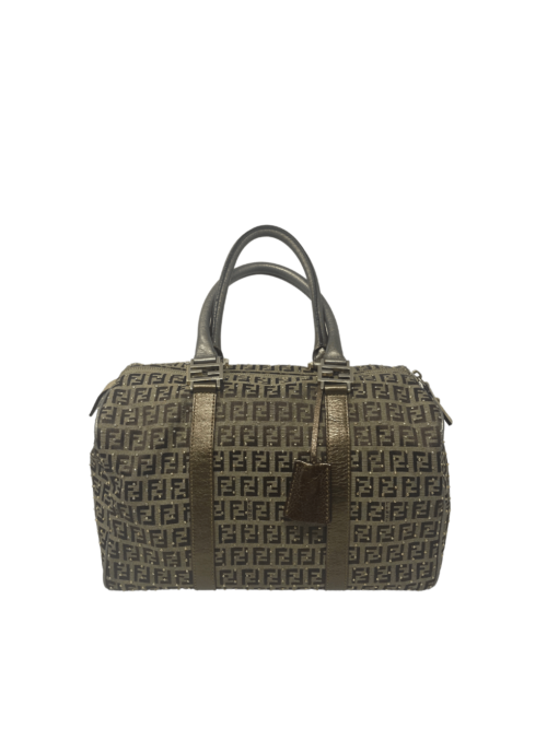 FENDI BAULETTO LOGATO ZUCCHINO