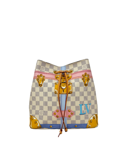 LOUIS VUITTON DAMIER AZUR SUMMER TRUNKS